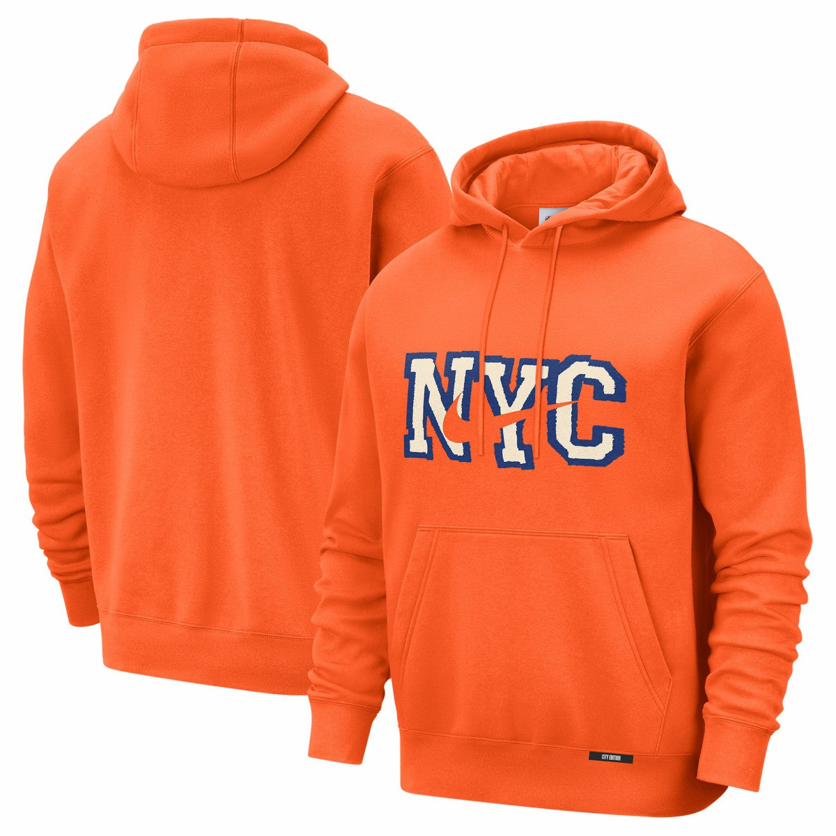 New York Knicks 2025/26 City Edition Essential Logo Remix Hoodie Online
