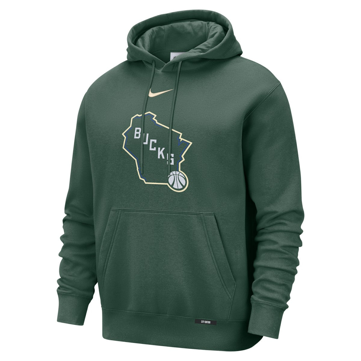 Milwaukee Bucks 2025/26 City Edition Essential Logo Remix Hoodie Outlet