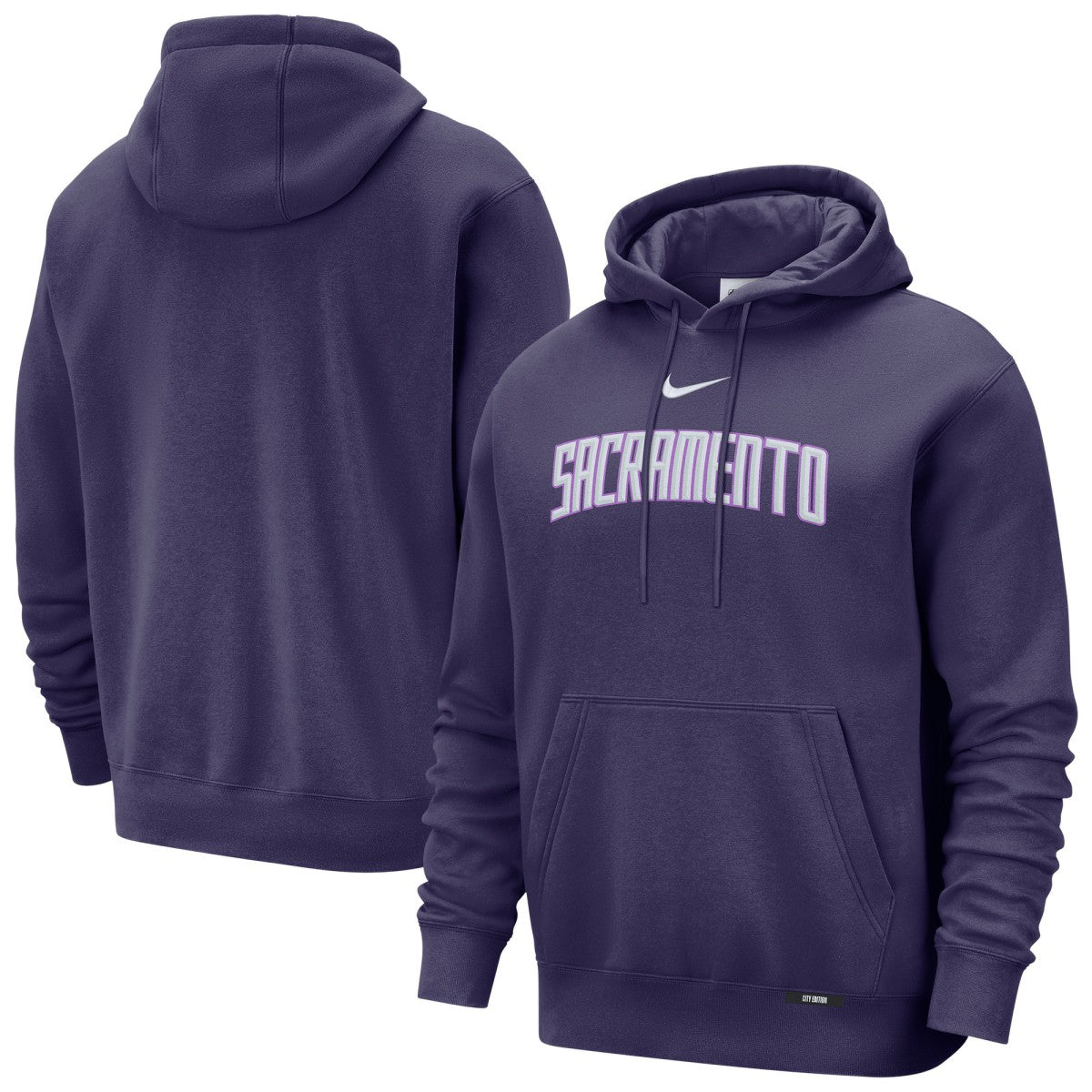 Sacramento Kings 2025/26 City Edition Essential Remix Club Hoodie Discount