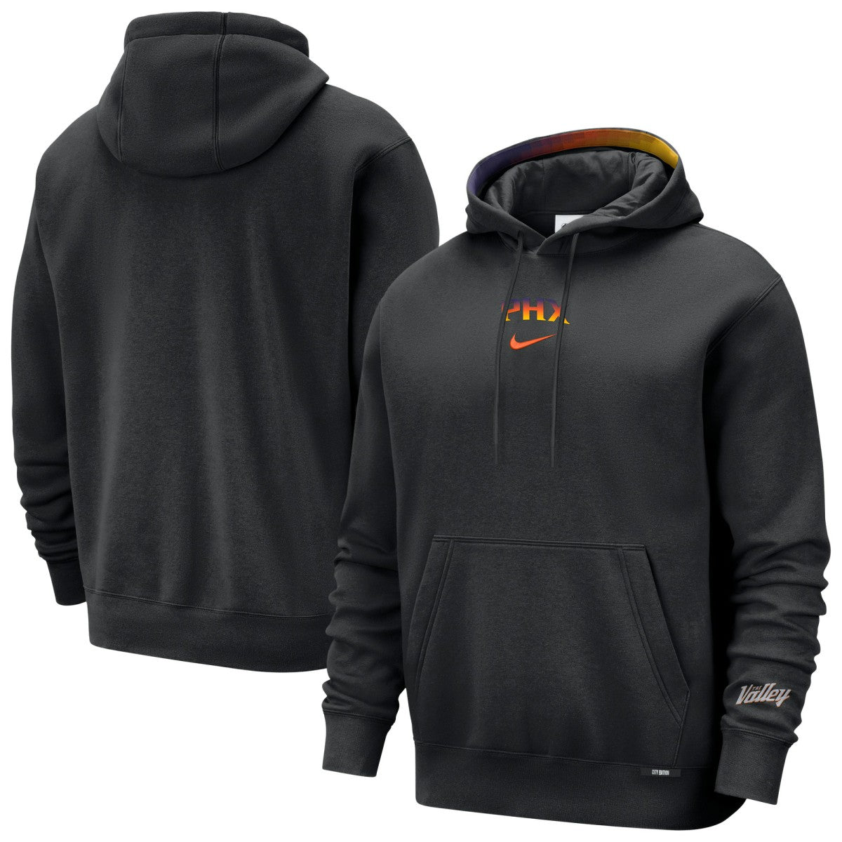 Phoenix Suns 2025/26 City Edition Courtside Remix Premium Hoodie On Sale