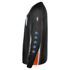LA Clippers 2025/26 City Edition Authentic Pregame Dri-FIT Long Sleeve Shooting T-Shirt For Sale