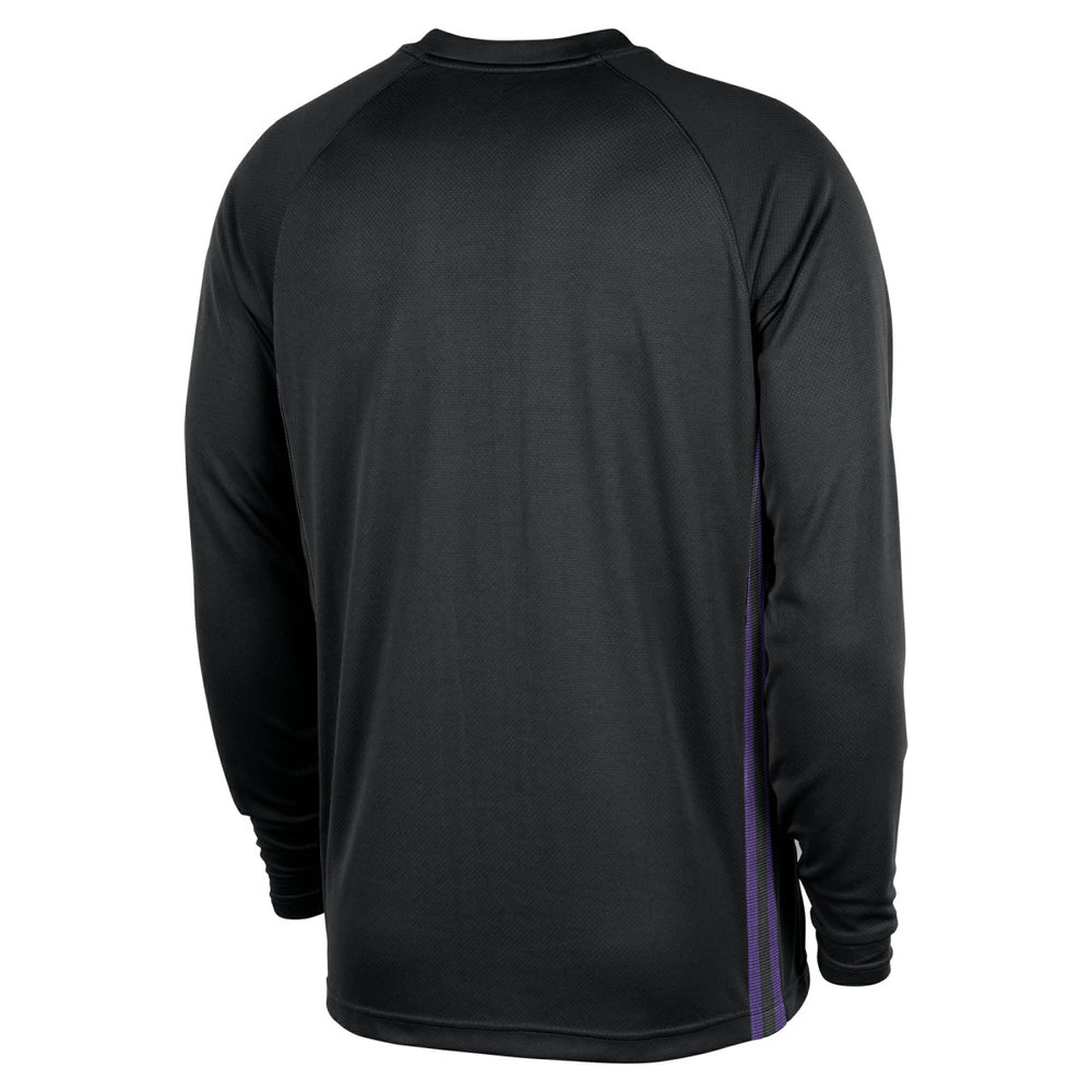 Los Angeles Lakers 2025/26 City Edition Authentic Pregame Dri-FIT Long Sleeve Shooting T-Shirt Discount