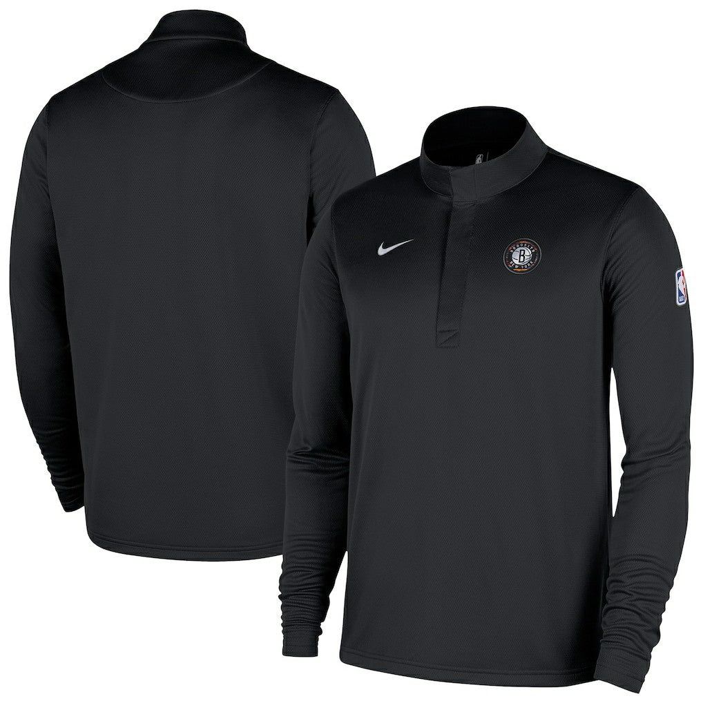 Brooklyn Nets 2025/26 City Edition Remix Authentic Coaches Dri-FIT Half-Zip Top Outlet