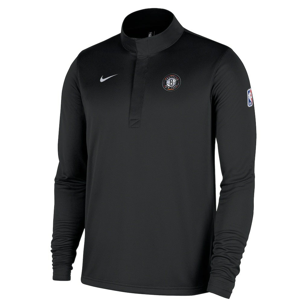 Brooklyn Nets 2025/26 City Edition Remix Authentic Coaches Dri-FIT Half-Zip Top Outlet