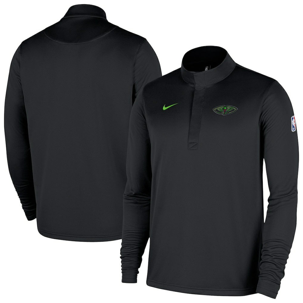New Orleans Pelicans 2025/26 City Edition Remix Authentic Coaches Dri-FIT Half-Zip Top On Sale