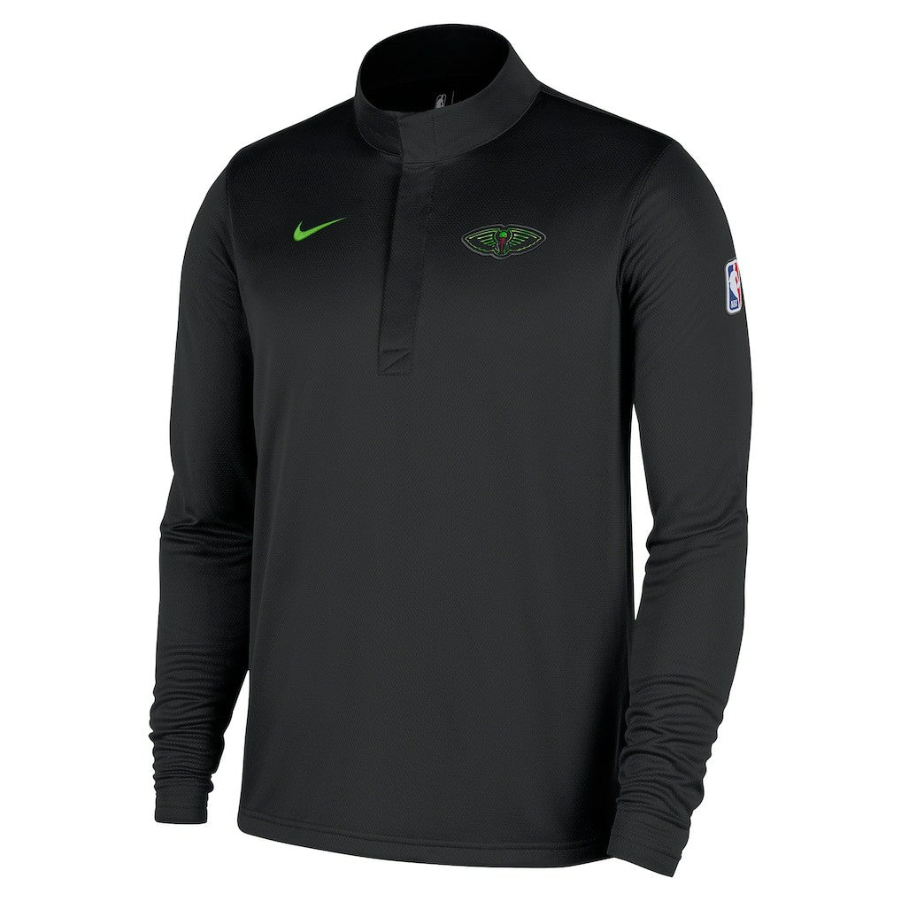 New Orleans Pelicans 2025/26 City Edition Remix Authentic Coaches Dri-FIT Half-Zip Top On Sale
