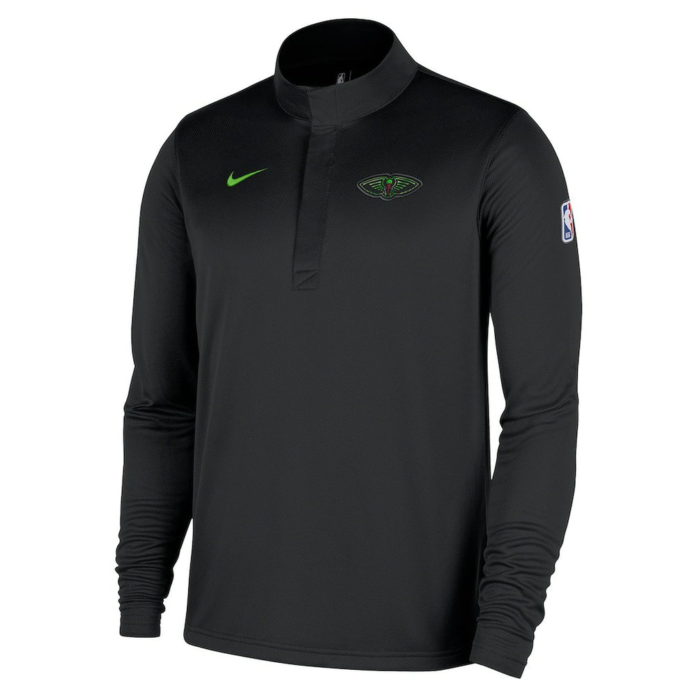 New Orleans Pelicans 2025/26 City Edition Remix Authentic Coaches Dri-FIT Half-Zip Top On Sale