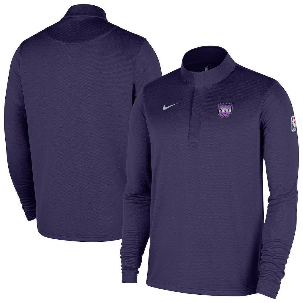 Sacramento Kings 2025/26 City Edition Remix Authentic Coaches Dri-FIT Half-Zip Top sale Outlet