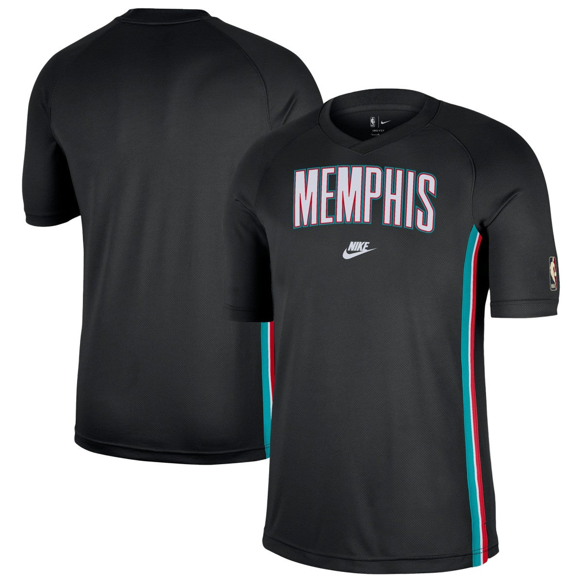 Memphis Grizzlies Classic Edition Hardwood Classics Authentic Game Shooting Dri-FIT Raglan T-Shirt Outlet