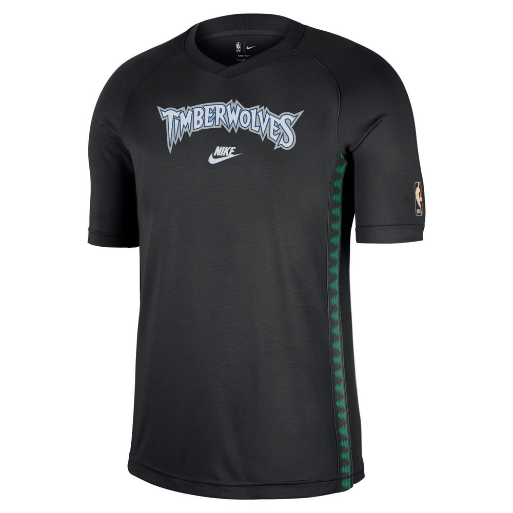 Minnesota Timberwolves Classic Edition Hardwood Classics Authentic Game Shooting T-Shirt New