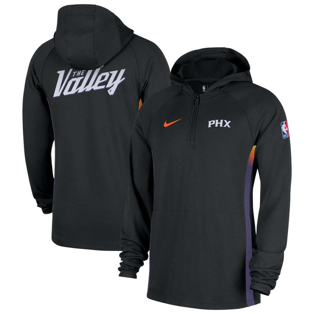 Phoenix Suns 2025/26 City Edition Remix Authentic On-Court Quarter-Zip Dri-FIT Hooded Jacket For Sale