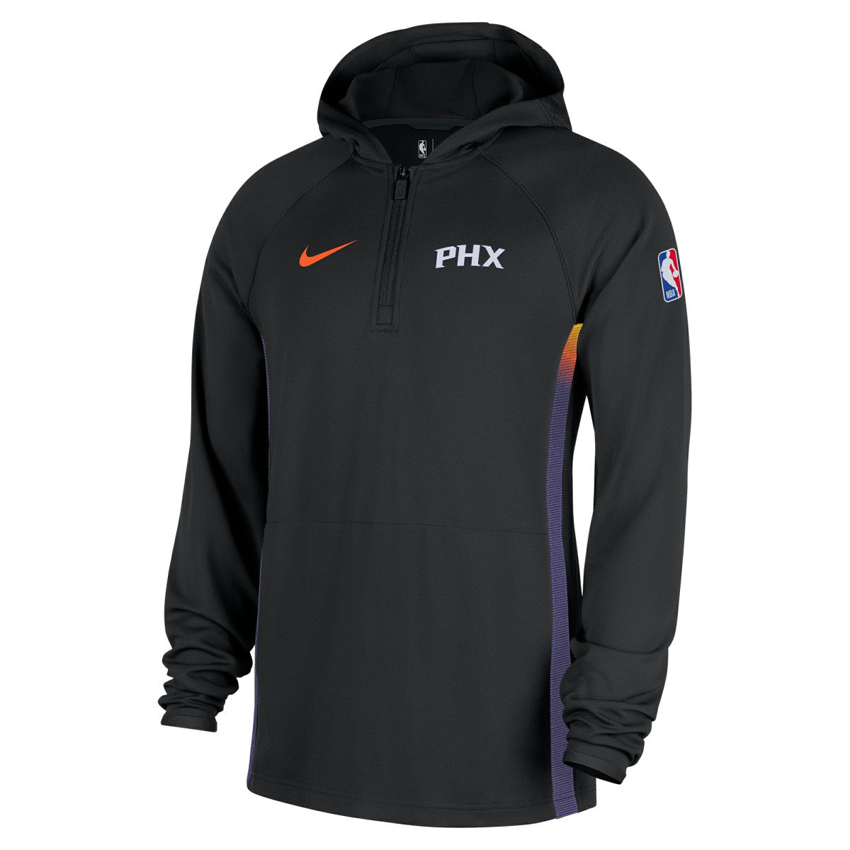 Phoenix Suns 2025/26 City Edition Remix Authentic On-Court Quarter-Zip Dri-FIT Hooded Jacket For Sale