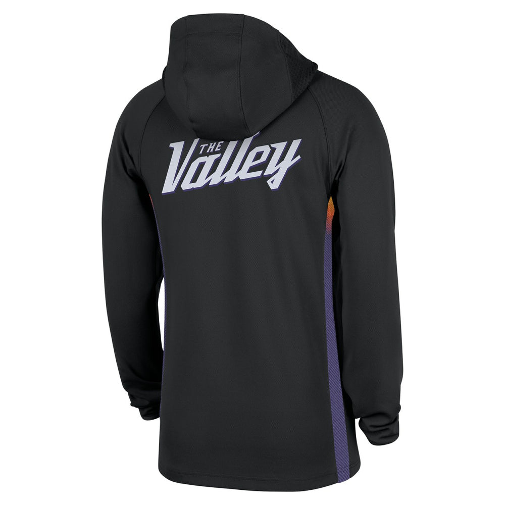 Phoenix Suns 2025/26 City Edition Remix Authentic On-Court Quarter-Zip Dri-FIT Hooded Jacket For Sale