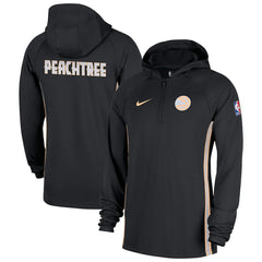 Atlanta Hawks 2025/26 City Edition Remix Authentic On-Court Quarter-Zip Dri-FIT Hooded Jacket On Sale