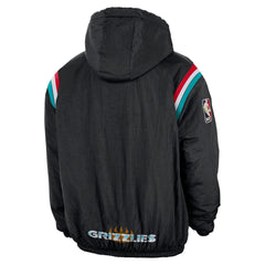 Memphis Grizzlies Hardwood Classics Therma-FIT Half-Zip Hooded Windbreaker Online