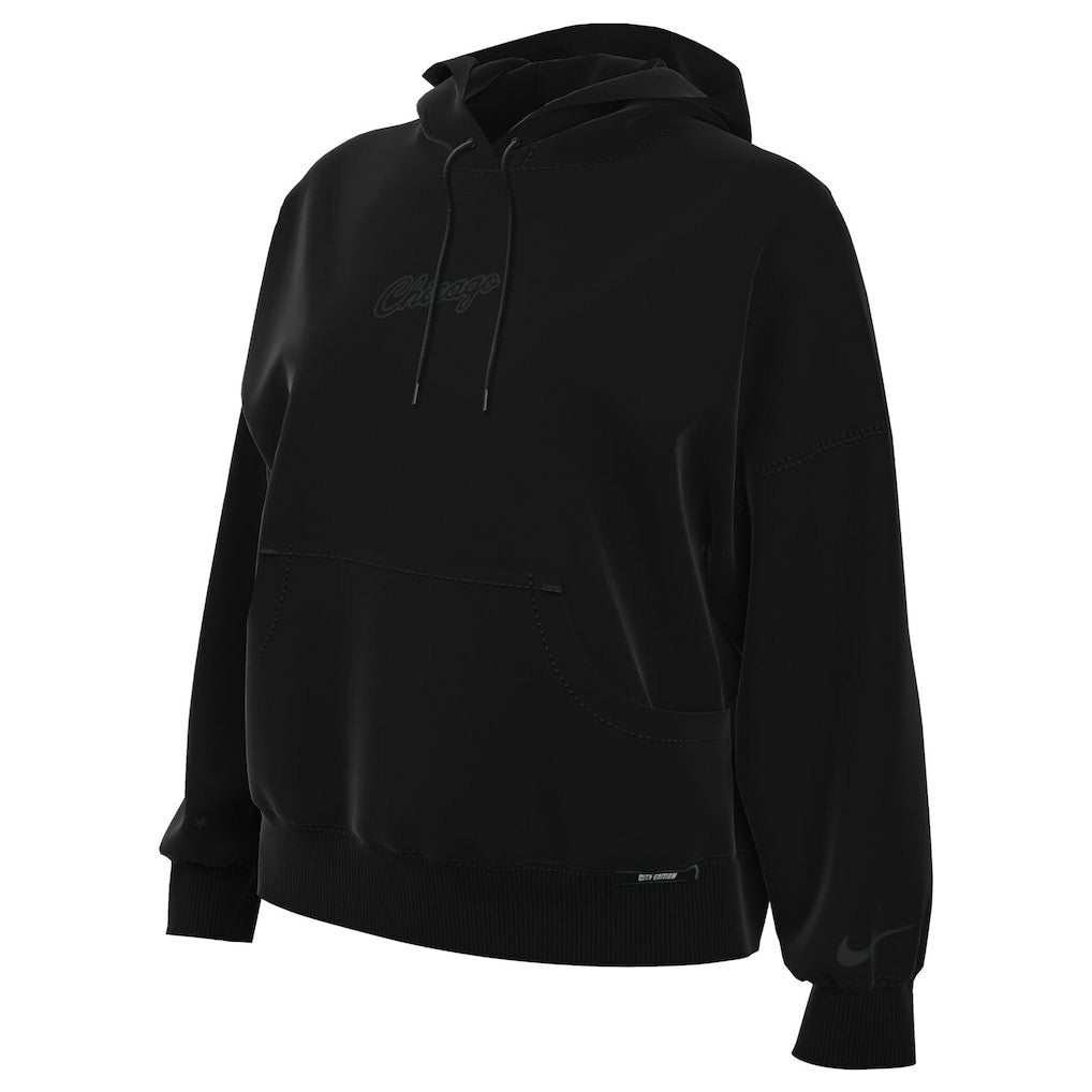 Chicago Bulls Women's 2025/26 City Edition Remix Premium Fleece Hoodie On Sale