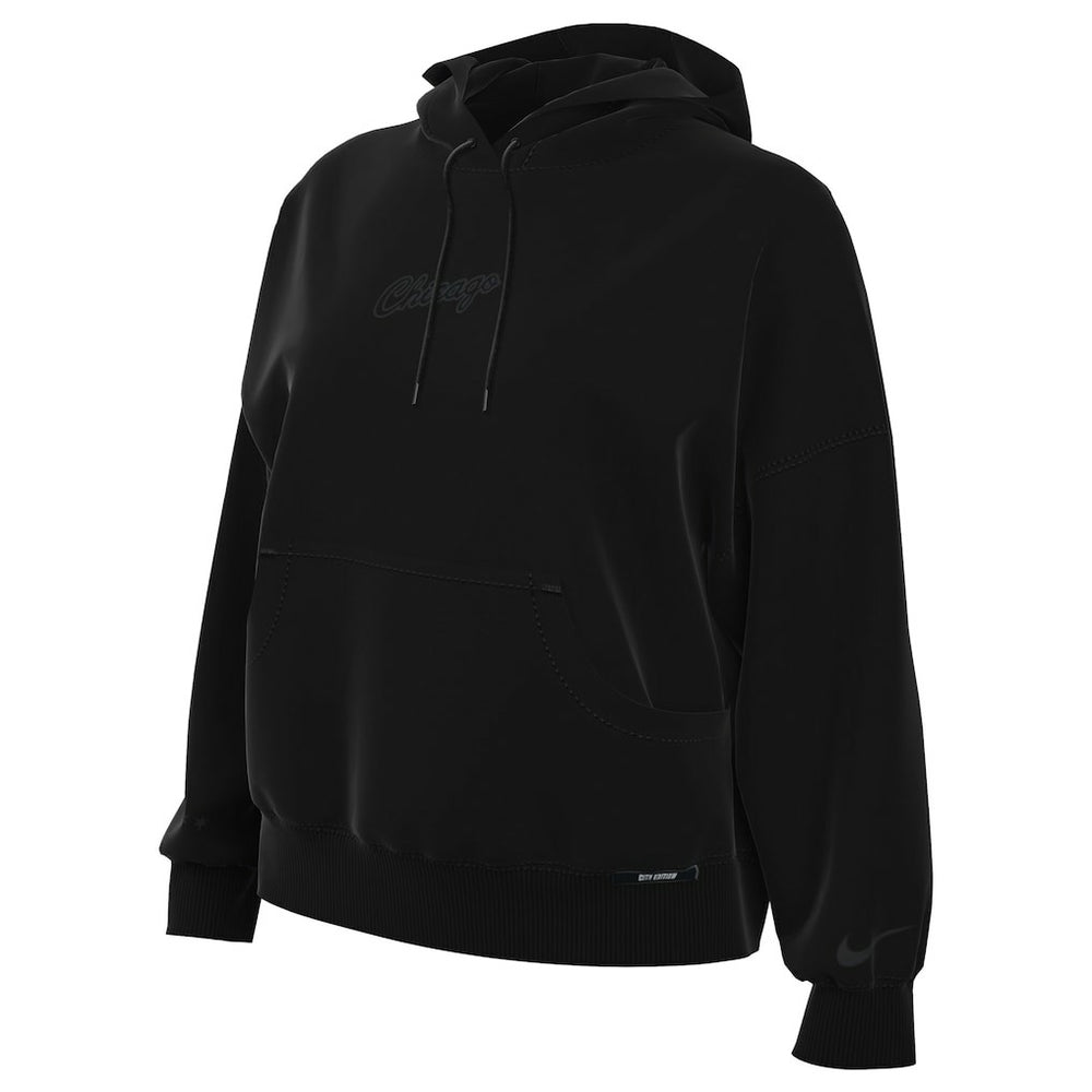 Chicago Bulls Women's 2025/26 City Edition Remix Premium Fleece Hoodie On Sale