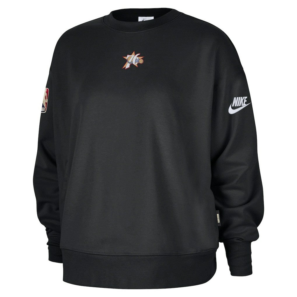 Philadelphia 76ers Women's Classic Edition Hardwood Classics Premium Phoenix Fleece Sweatshirt Discount