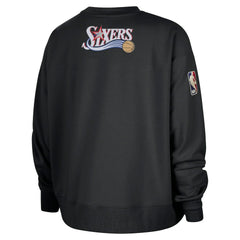 Philadelphia 76ers Women's Classic Edition Hardwood Classics Premium Phoenix Fleece Sweatshirt Discount
