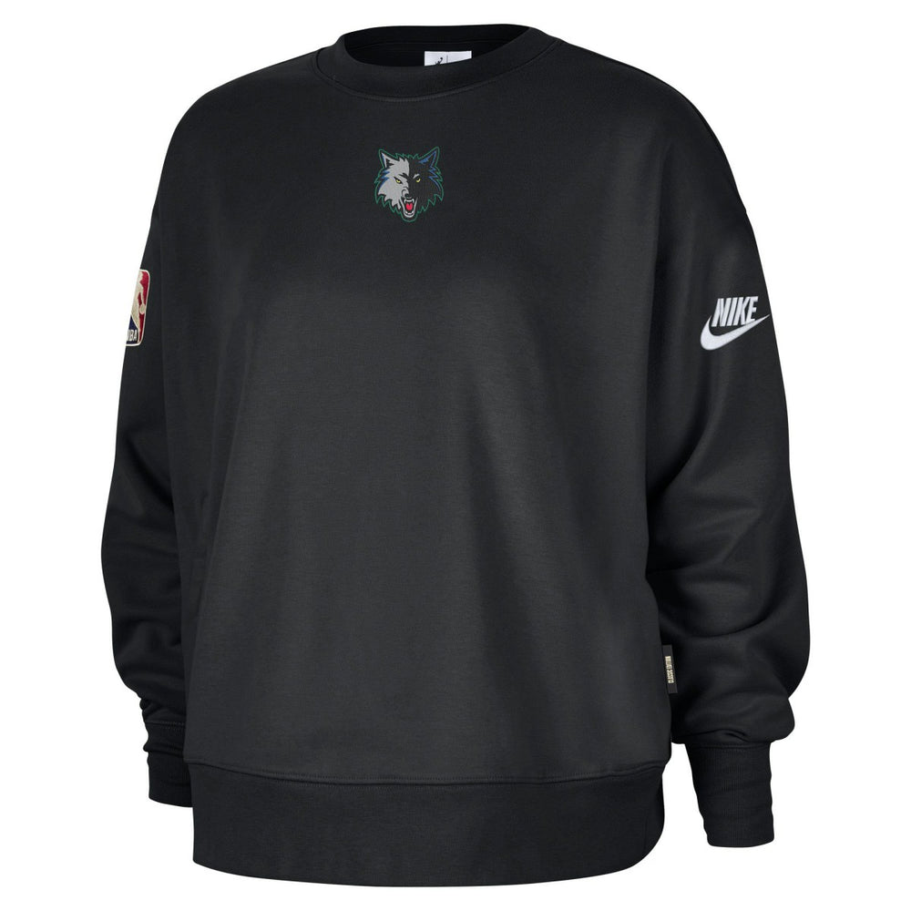 Minnesota Timberwolves Women's Classic Edition Hardwood Classics Premium Phoenix Fleece Sweatshirt Outlet