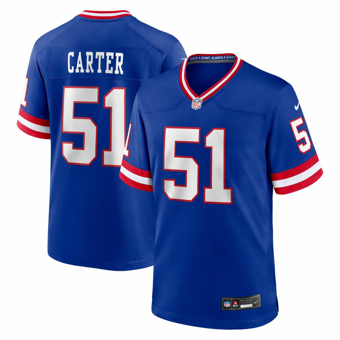 New York Giants Nike Abdul Carter  First Round Pick 2nd Alternate Game Jersey