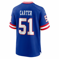 New York Giants Nike Abdul Carter  First Round Pick 2nd Alternate Game Jersey