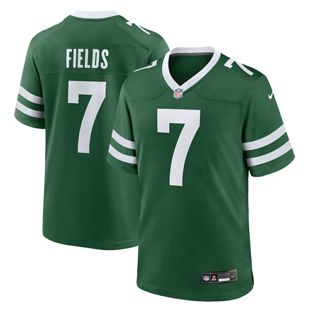 New York Jets Nike Justin Fields  Game Player Jersey