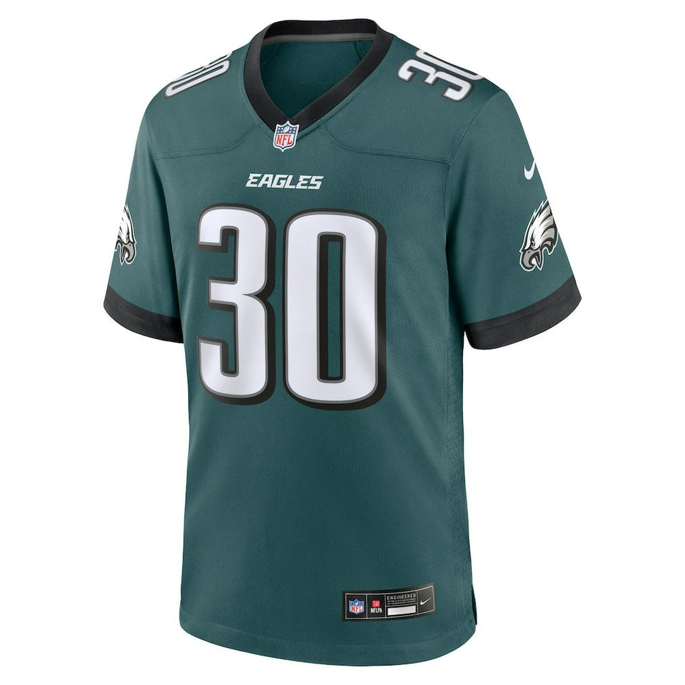 Philadelphia Eagles Nike Jihaad Campbell  2025 NFL Draft First Round Pick Game Jersey