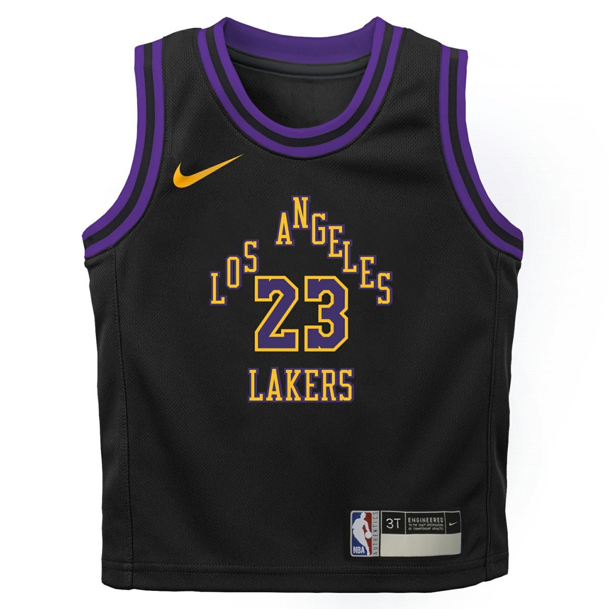 LeBron James Los Angeles Lakers Preschool 2025/26 City Edition Swingman Jersey For Sale
