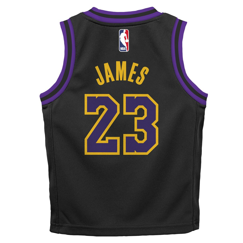 LeBron James Los Angeles Lakers Preschool 2025/26 City Edition Swingman Jersey For Sale