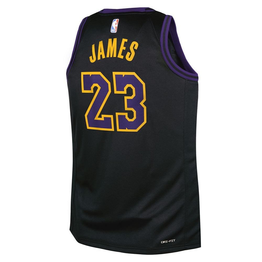 LeBron James Los Angeles Lakers Youth 2025/26 City Edition Swingman Jersey Outlet