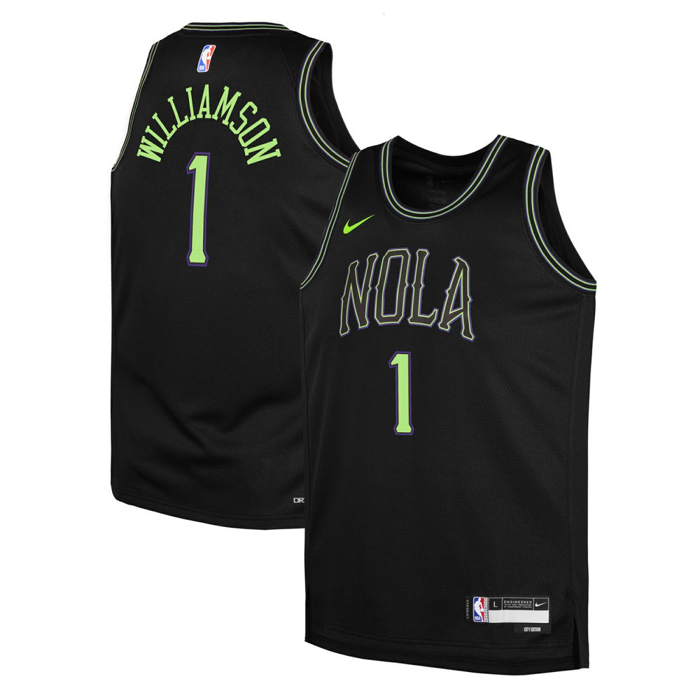 Zion Williamson New Orleans Pelicans Youth 2025/26 City Edition Swingman Jersey Discount