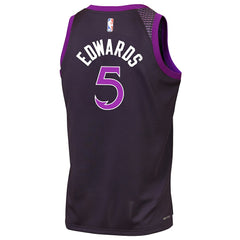 Anthony Edwards Minnesota Timberwolves Youth 2025/26 City Edition Swingman Jersey On Sale