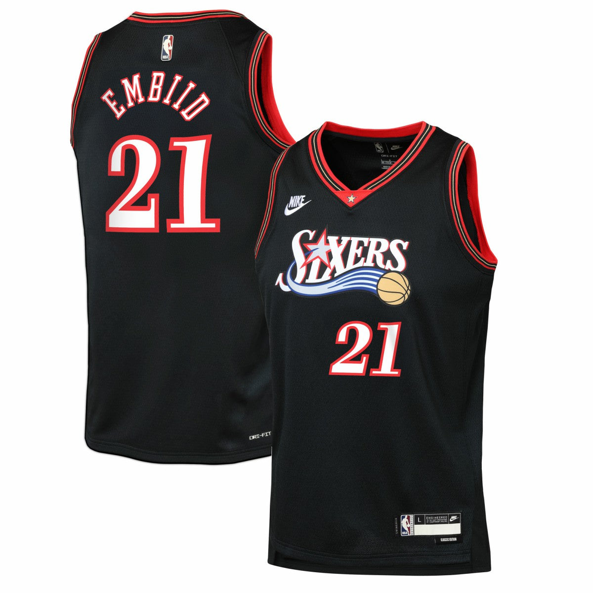 Joel Embiid Philadelphia 76ers Youth Swingman Jersey Discount