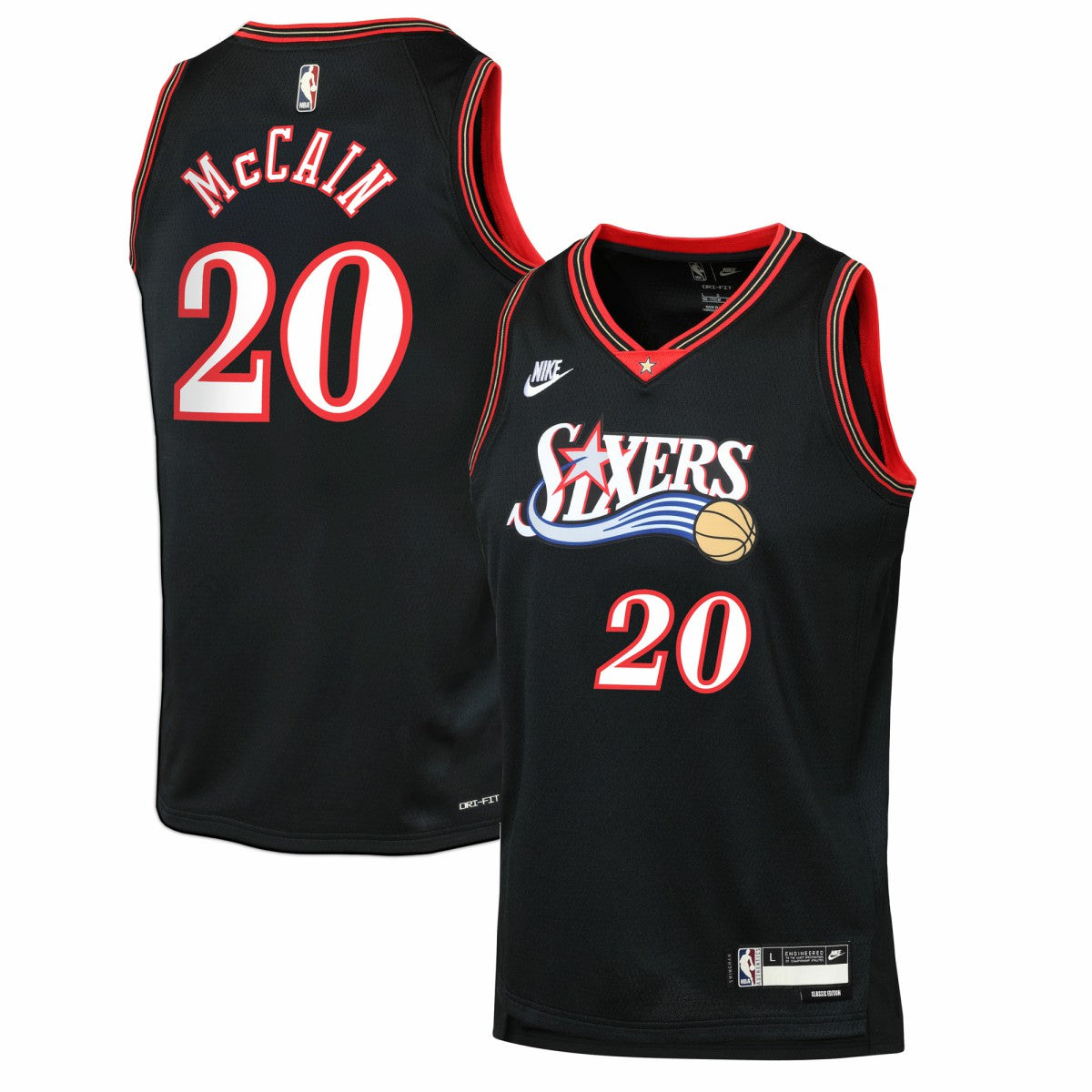Jared McCain Philadelphia 76ers Youth Swingman Jersey For Sale