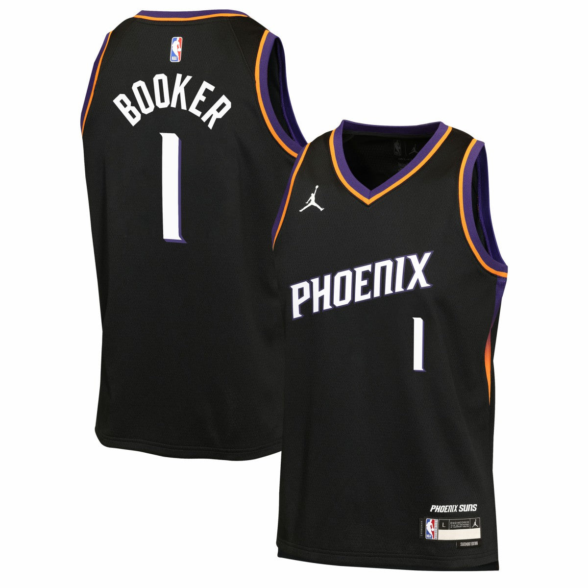 Devin Booker Phoenix Suns Jordan Brand Youth Swingman Jersey Discount