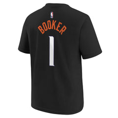 Devin Booker Phoenix Suns Youth 2025/26 City Edition Name & Number T-Shirt For Sale