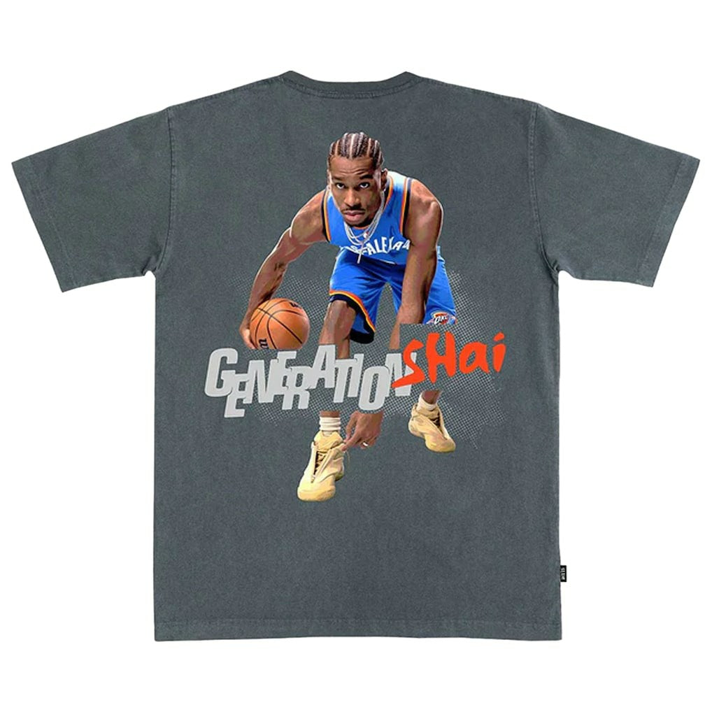 Shai Gilgeous-Alexander Oklahoma City Thunder SLAM Unisex February/March 2025 Cover Graphic Remix T-Shirt Discount