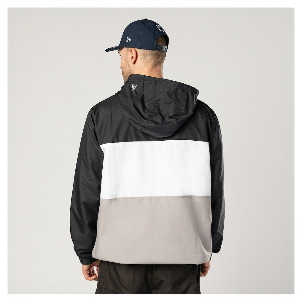 Dallas Cowboys New Era Ripstop Quarter-Zip Hooded Windbreaker