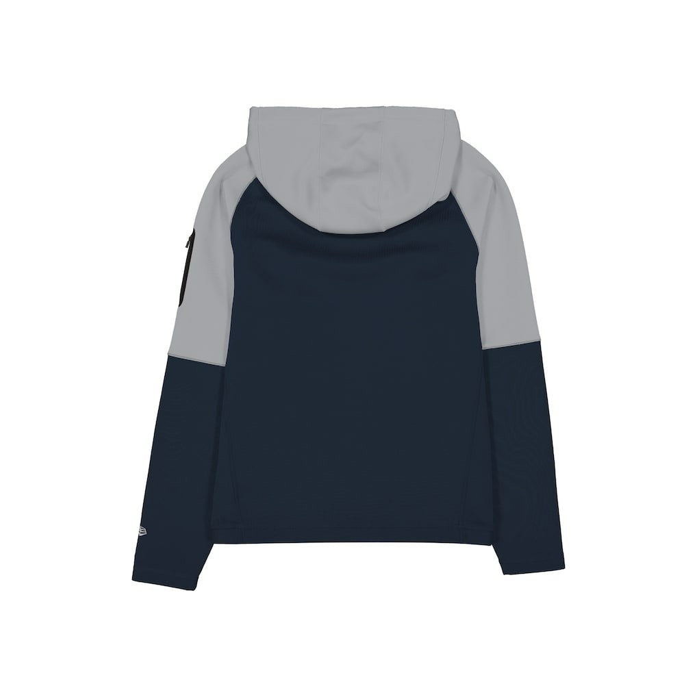 Dallas Cowboys New Era Combine Authentic Color Block Raglan Pullover Hoodie