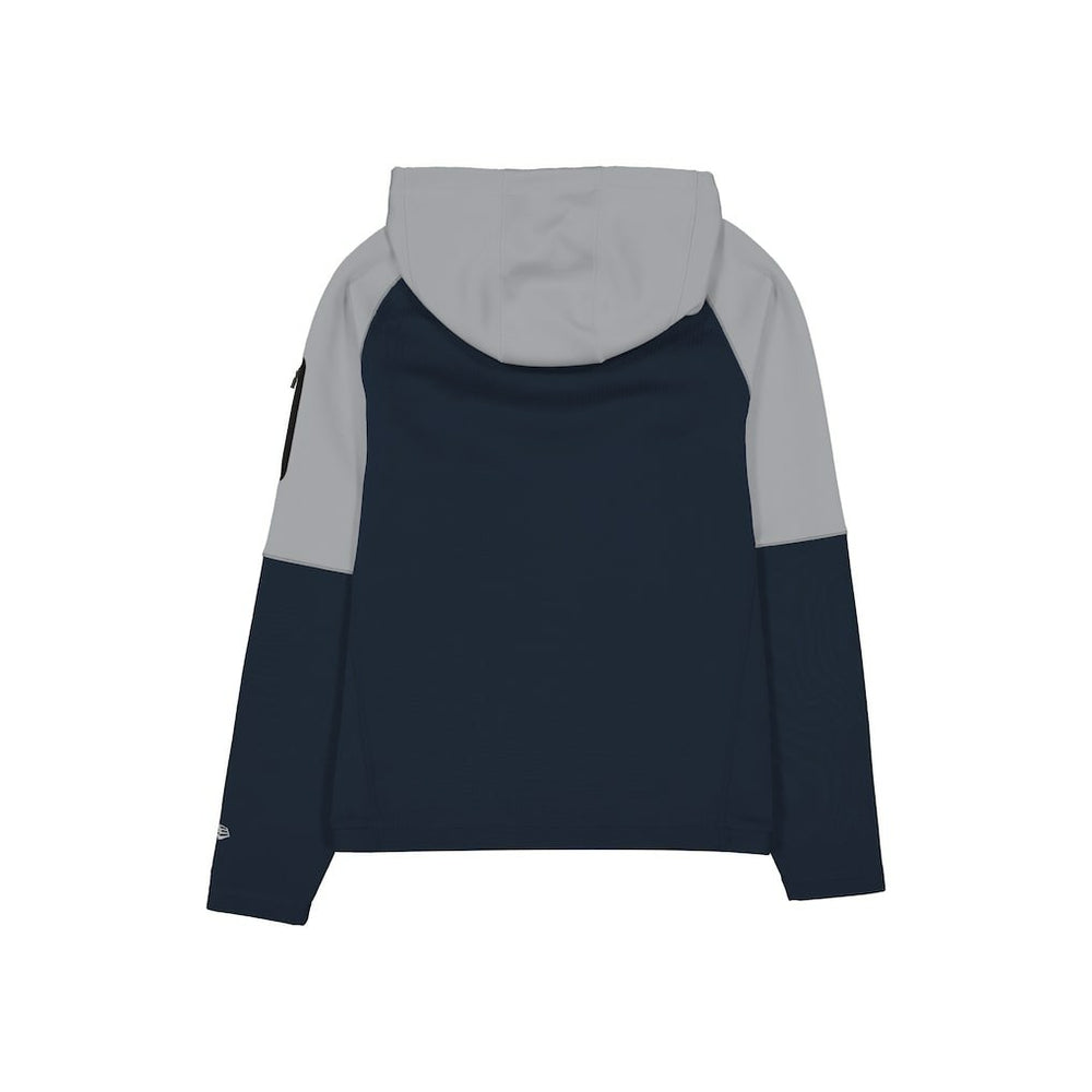 Dallas Cowboys New Era Combine Authentic Color Block Raglan Pullover Hoodie