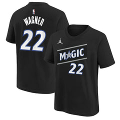 Franz Wagner Orlando Magic Jordan Brand Youth Statement Edition Name & Number T-Shirt Outlet