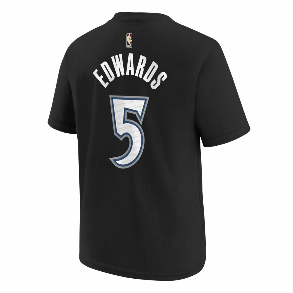 Anthony Edwards Minnesota Timberwolves Youth Name & Number T-Shirt Discount