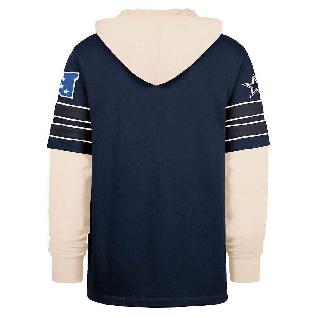 Dallas Cowboys 47 brand '47 Split Zone Cornerback Duo Hoodie