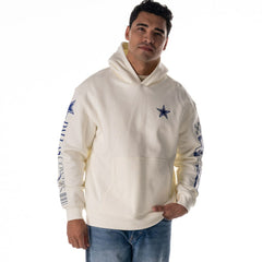 Dallas Cowboys  The Wild Collective Unisex Stacked Graphic Sleeve Fleece Hoodie