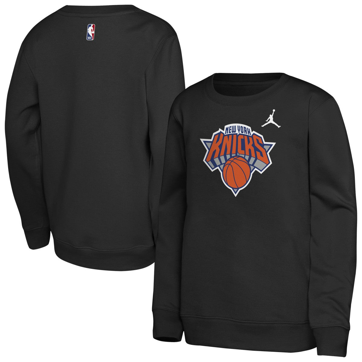 New York Knicks Jordan Brand Youth Courtside Statement Edition Sweatshirt For Sale