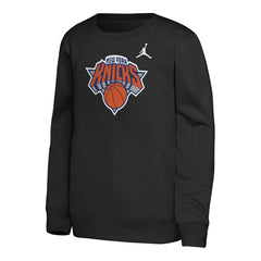New York Knicks Jordan Brand Youth Courtside Statement Edition Sweatshirt For Sale