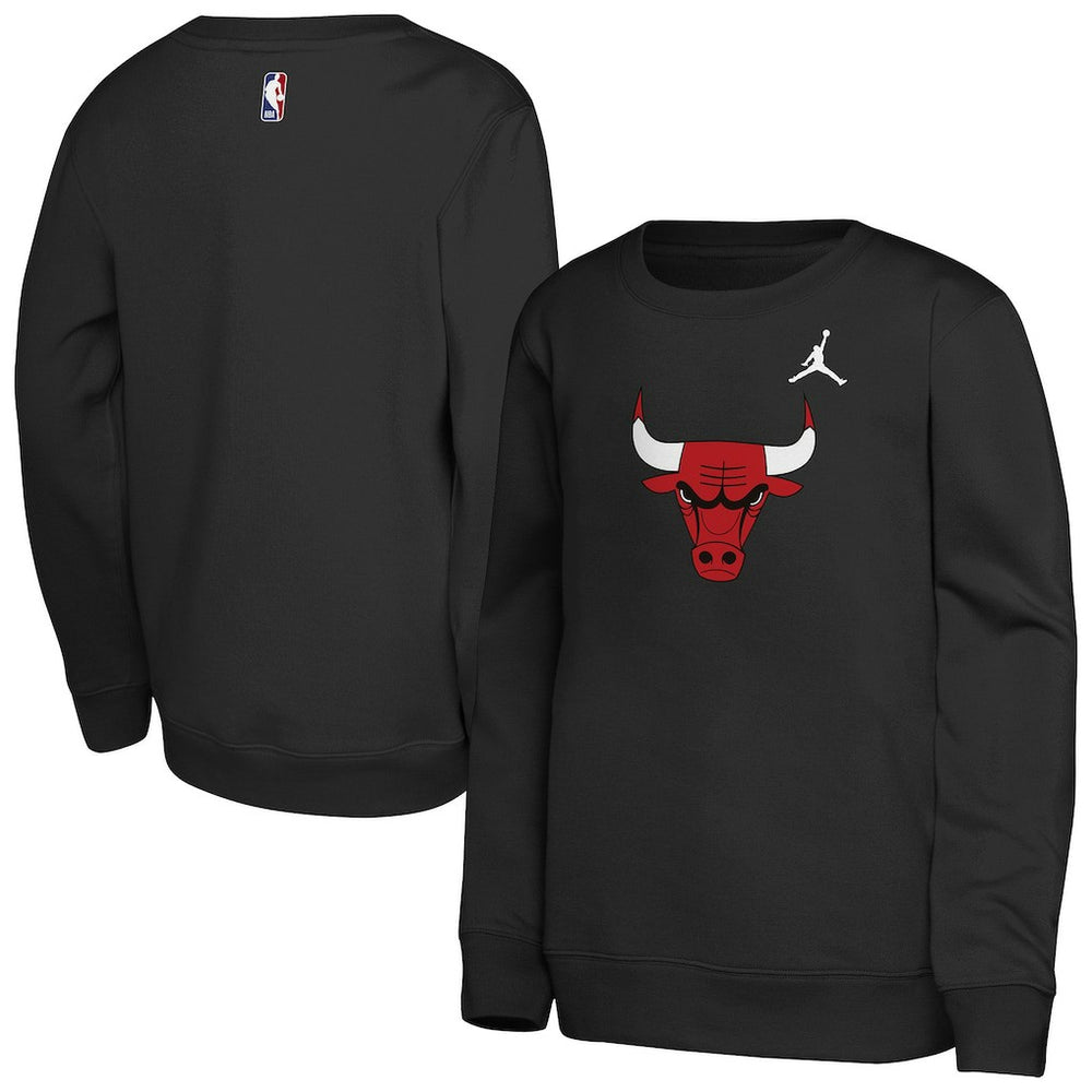 Chicago Bulls Jordan Brand Youth Courtside Statement Edition Sweatshirt Discount
