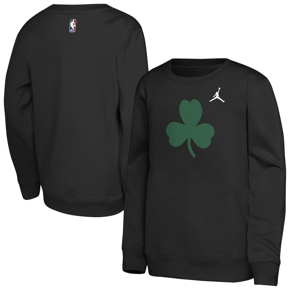 Boston Celtics Jordan Brand Youth Courtside Statement Edition Sweatshirt Discount