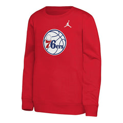 Philadelphia 76ers Jordan Brand Youth Courtside Statement Edition Sweatshirt On Sale